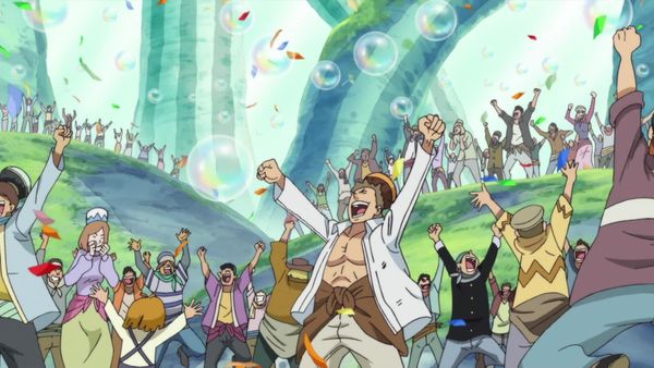 One Piece - Marineford - MIGHTY LEADERS FACE EACH OTHER DOWN! HERALDING THE 'NEW ERA'!