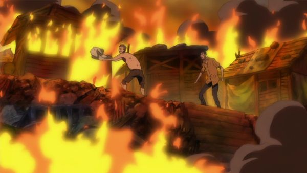 One Piece - Marineford - THE FIRE HAS BEEN SET! THE GRAY TERMINAL IN CRISIS!