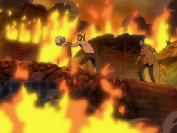 One Piece - Marineford - THE FIRE HAS BEEN SET! THE GRAY TERMINAL IN CRISIS!