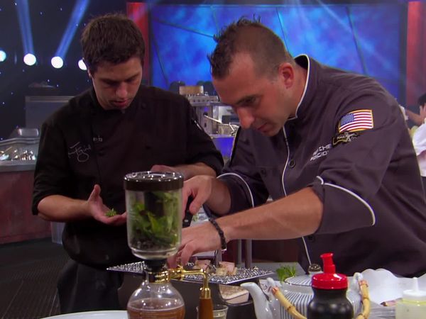 Iron Chef America - Forgione vs. Kittichai