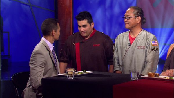 Iron Chef America - Big Game Day: Symon/Forgione vs. Morimoto/Garces