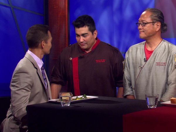 Iron Chef America - Big Game Day: Symon/Forgione vs. Morimoto/Garces