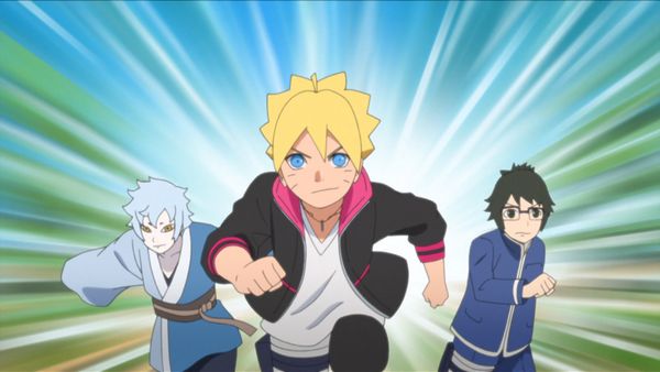 Boruto: Naruto Next Generations - Boruto and Mitsuki