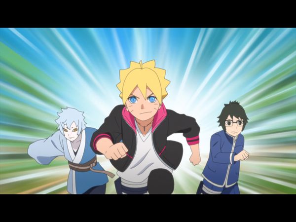 Boruto: Naruto Next Generations - Boruto and Mitsuki