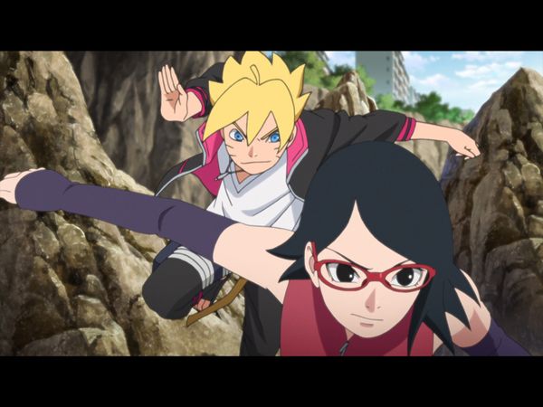 Boruto: Naruto Next Generations - Boruto and Sarada