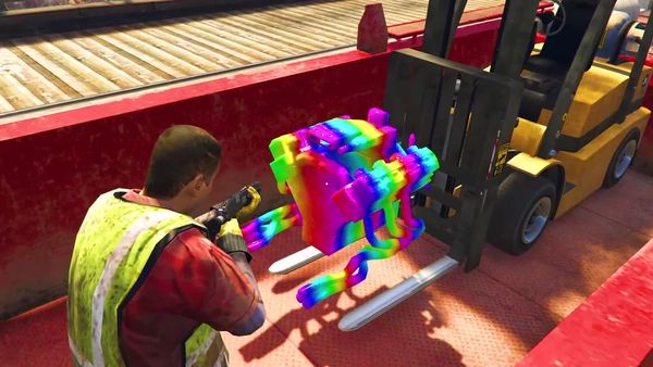 Bloo - Human to Bike in GTA 5!