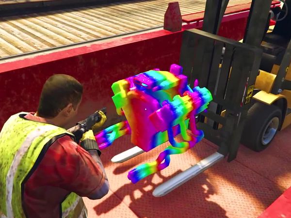 Bloo - Human to Bike in GTA 5!