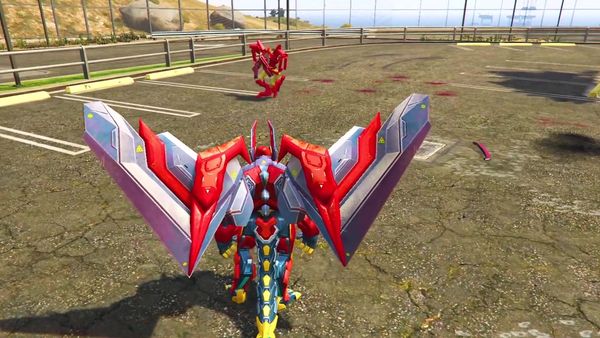 Bloo - From Flash to Mecha Flash in GTA 5!