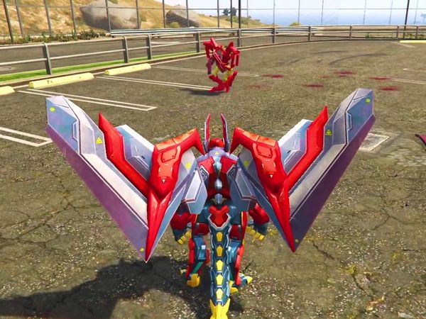Bloo - From Flash to Mecha Flash in GTA 5!