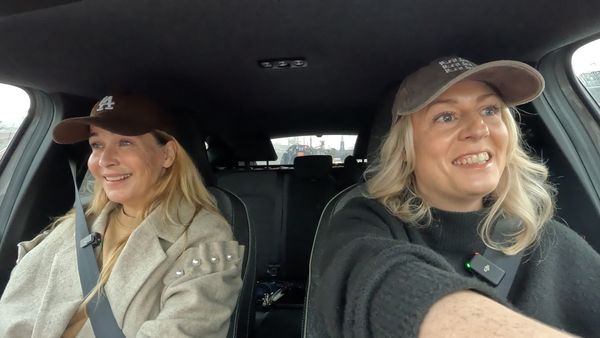 Blå/gul carpool - Ibi Støving