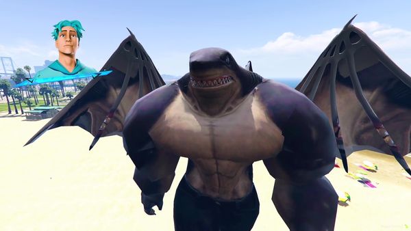 Bloo - Weakest to Strongest Shark / GTA 5 Drawings Come to Life