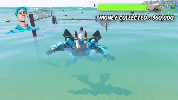 Bloo - $1 to $1,000,000 Transformer in GTA 5! / Futuristic Bikes