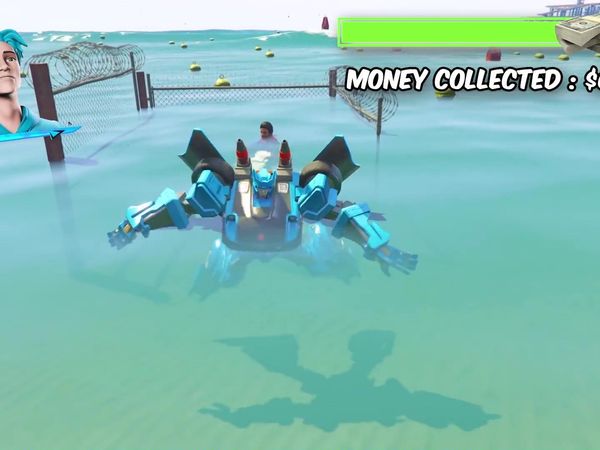 Bloo - $1 to $1,000,000 Transformer in GTA 5! / Futuristic Bikes