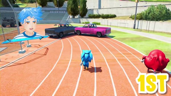 Bloo - Joining Baby Sonic School! / Stealing Every Flash Suit in GTA