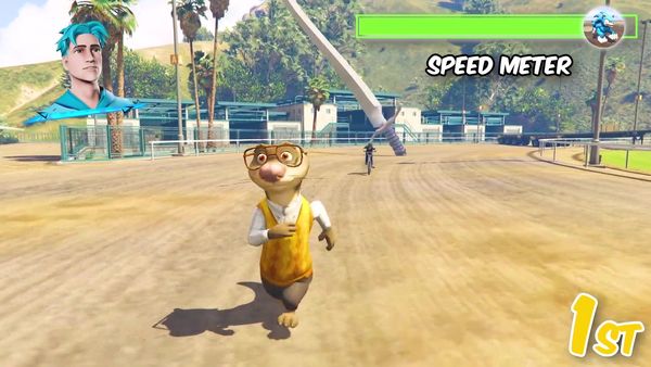 Bloo - Slowest to Fastest Animal Ever in GTA 5!