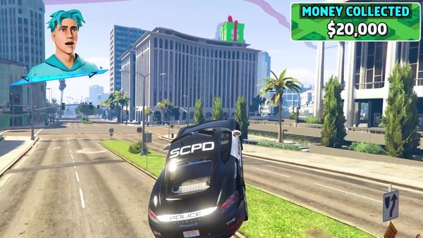 Bloo - $1 to $1,000,000 Police Car