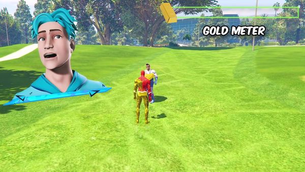 Bloo - Upgrading Flash to Gold Flash in GTA 5!