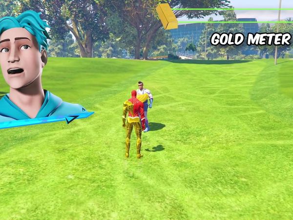 Bloo - Upgrading Flash to Gold Flash in GTA 5!