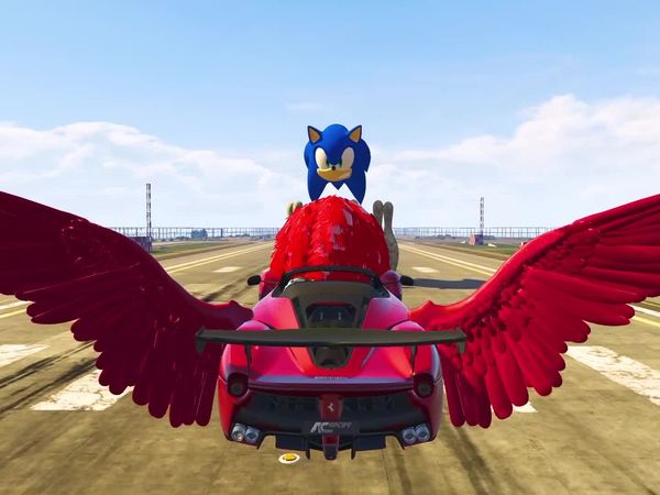Bloo - Upgrading Sonic Cars in GTA 5!