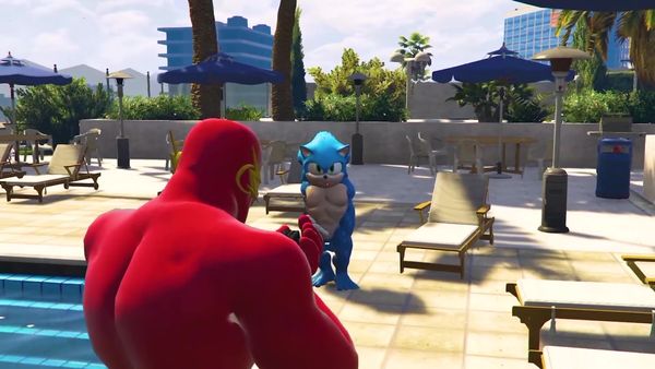 Bloo - Weakest to Strongest Sonic in GTA 5!