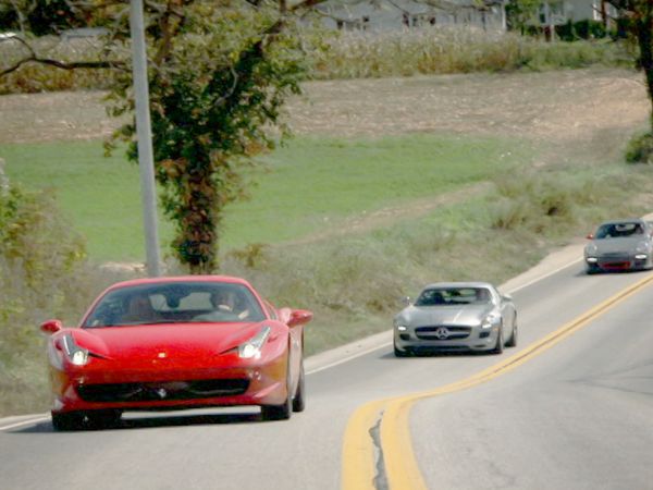 Top Gear Celebrities - Temporada 15, Viaje por carretera por la costa este
