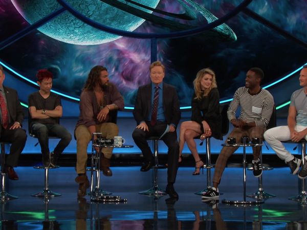 Conan at Comic-Con - Conan: Conan at Comic Con - The Cast & Director of "Aquaman" (7/22/18)