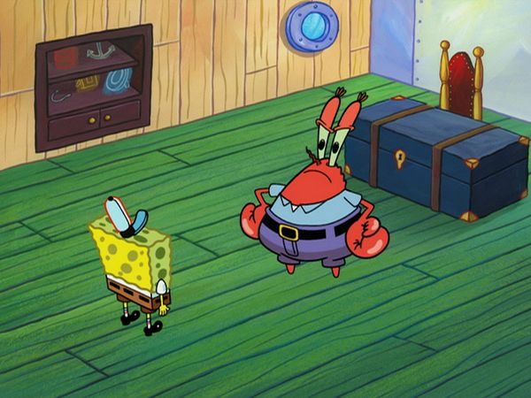 Bob Esponja Calça Quadrada - Seu, meu e meu / Siri Rachado