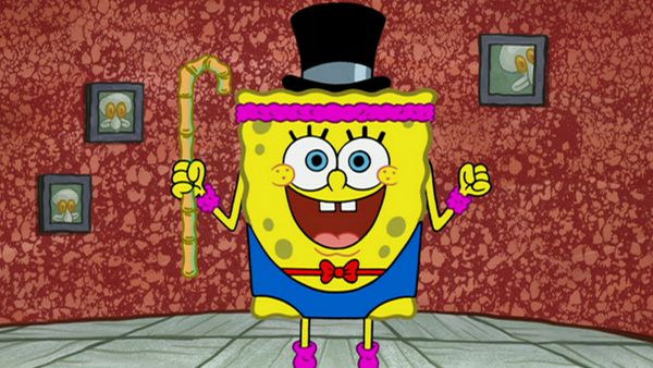 Bob Esponja Calça Quadrada - Visão de tentáculos / Adoro dançar