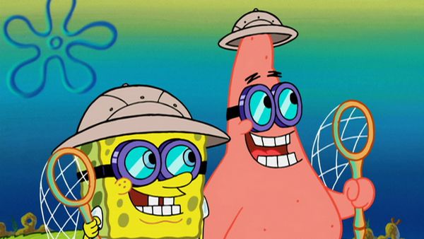 Bob Esponja Calça Quadrada - Bob Esponja protesta