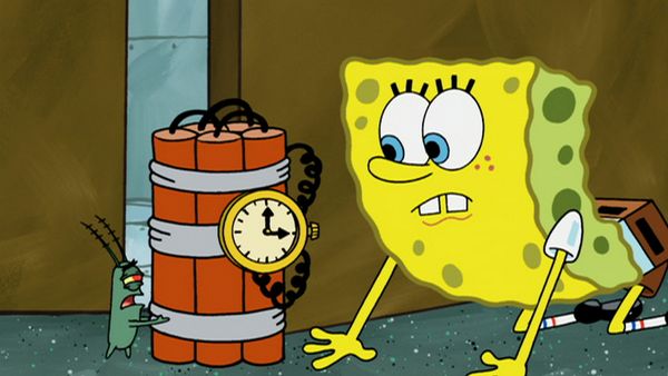 Bob Esponja Calça Quadrada - O negócio é teatro / Confusão no rodeio