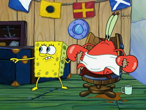 Bob Esponja Calça Quadrada - A obra prima / Ataque de búzios