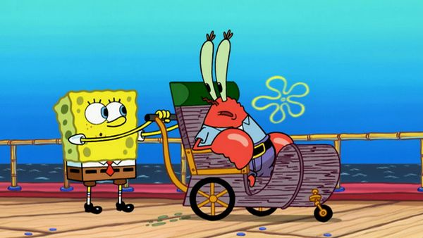 Bob Esponja Calça Quadrada - Fiquérias do Patrick / Passeando com Plankton