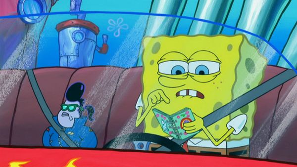 Bob Esponja Calça Quadrada - Drive Thru / A celebridade