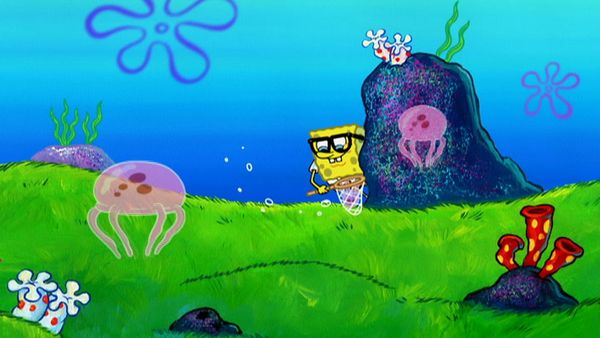 Bob Esponja Calça Quadrada - Está feliz agora? / Planeta das águas vivas
