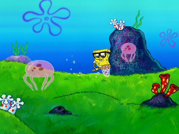 Bob Esponja Calça Quadrada - Está feliz agora? / Planeta das águas vivas