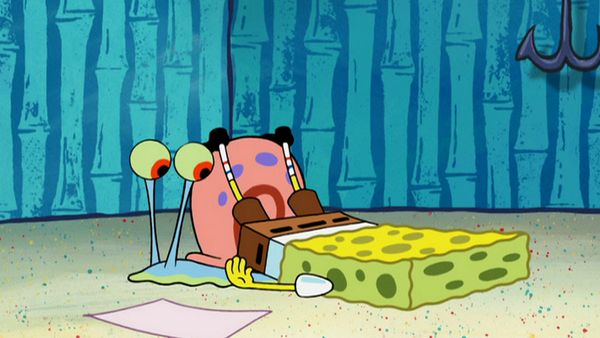 Bob Esponja Calça Quadrada - Cara de Mexilhão / Pat, babá de mascotes