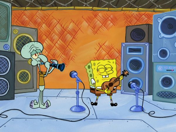 Bob Esponja Calça Quadrada - Olá Fenda do Bikini!