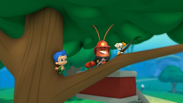 Bubble Guppies - O bombeiro Gil faz o resgate!