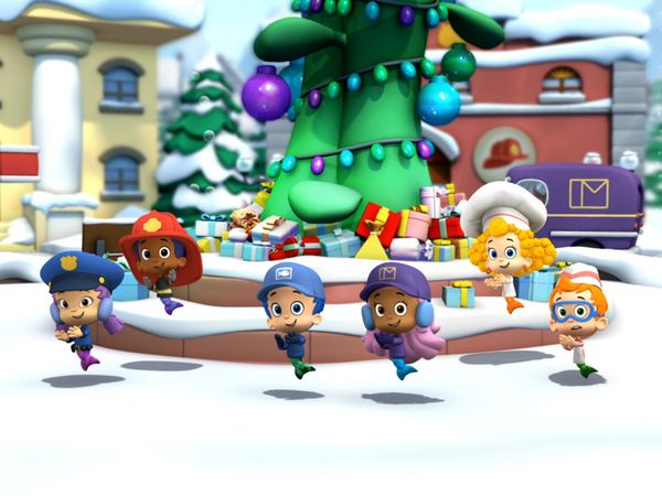 Bubble Guppies - Boas Festas, Sr. Peixe Rabugento!