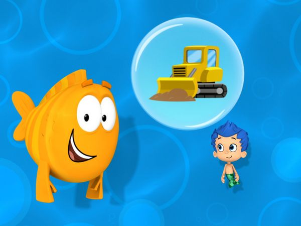 Bubble Guppies - Animação na construção
