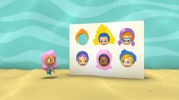 Bubble Guppies - Cabelo bonito