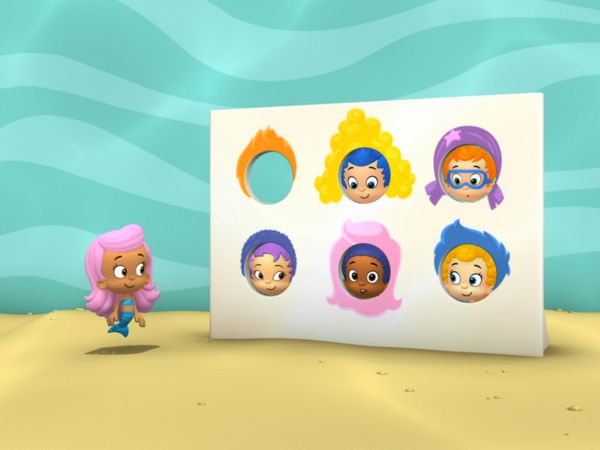 Bubble Guppies - Cabelo bonito
