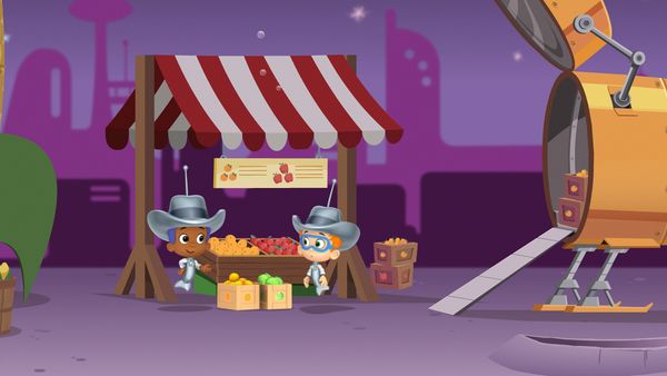 Bubble Guppies - Acampamento de frutas!