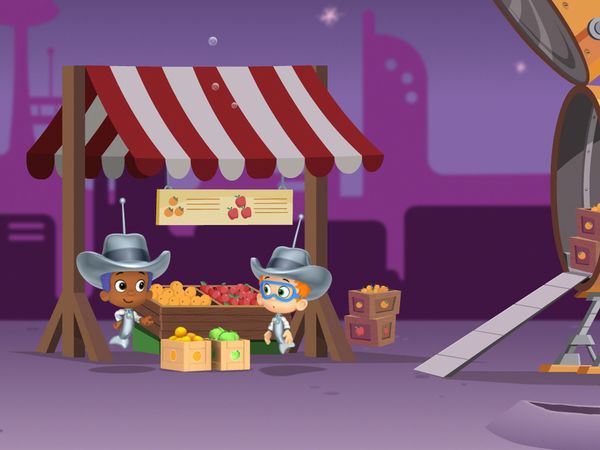 Bubble Guppies - Acampamento de frutas!