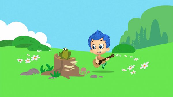Bubble Guppies - A corrida de sapos-touros!