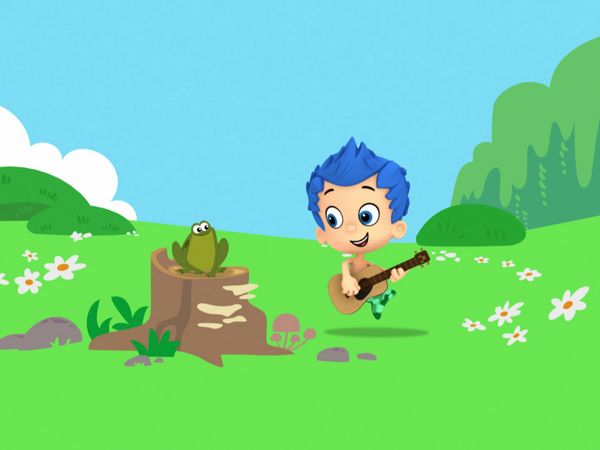 Bubble Guppies - A corrida de sapos-touros!