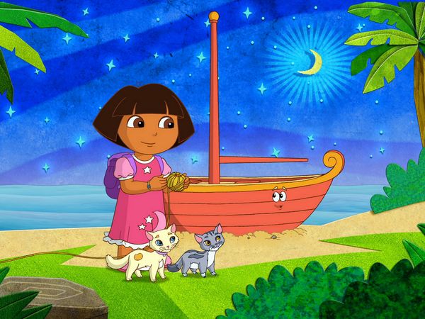 Dora, a Aventureira - A aventura de Dora ao luar