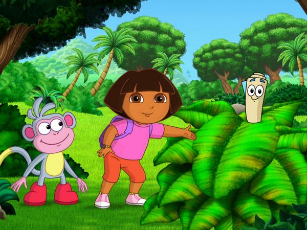 Dora, a Aventureira - Mapa pequeno