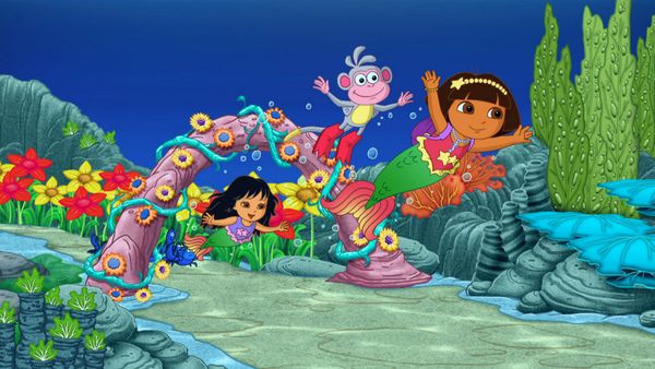 Dora, a Aventureira - O resgate de Dora no Reino da Sereia