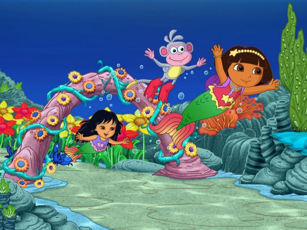 Dora, a Aventureira - O resgate de Dora no Reino da Sereia